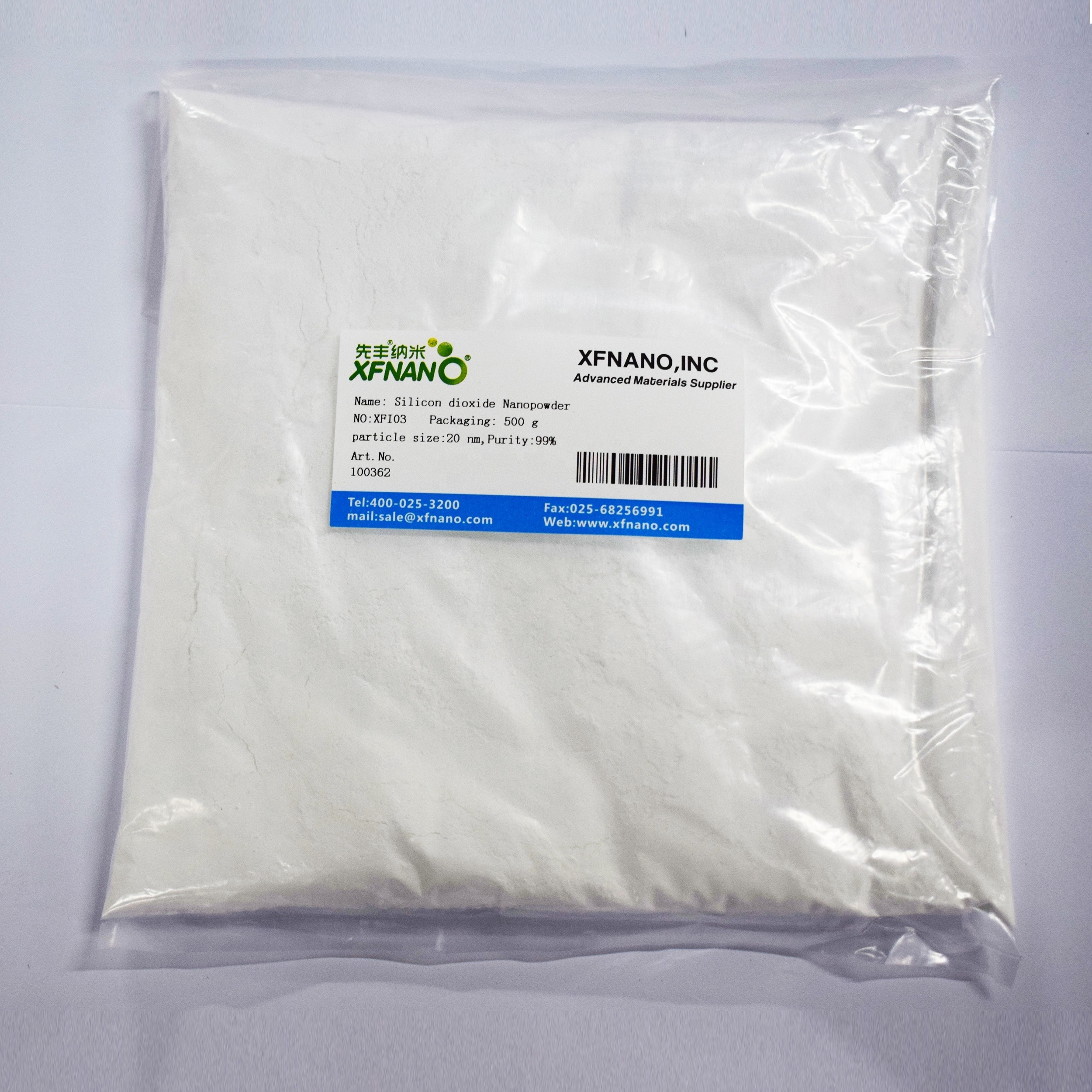 Ultrapure 20nm Nano Silicon Dioxide Powder Price Nano Silica SiO2 Nanoparticles for Coatings