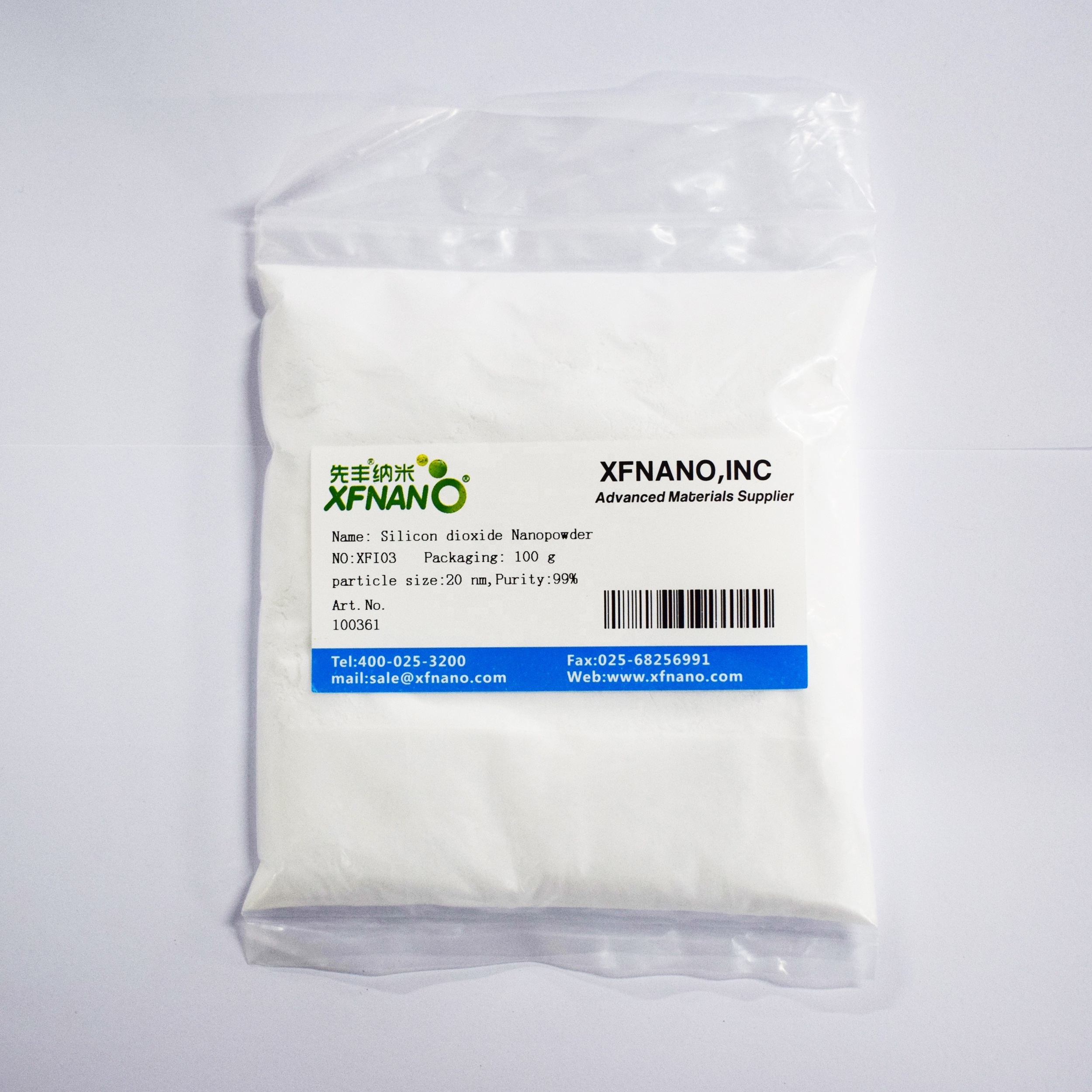 Ultrapure 20nm Nano Silicon Dioxide Powder Price Nano Silica SiO2 Nanoparticles for Coatings