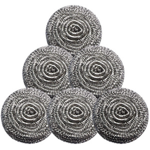 Steel Wool Scrubber Magic Erasers Metal Scrubber for Pots and Pans Heavy Duty Scouring Pads