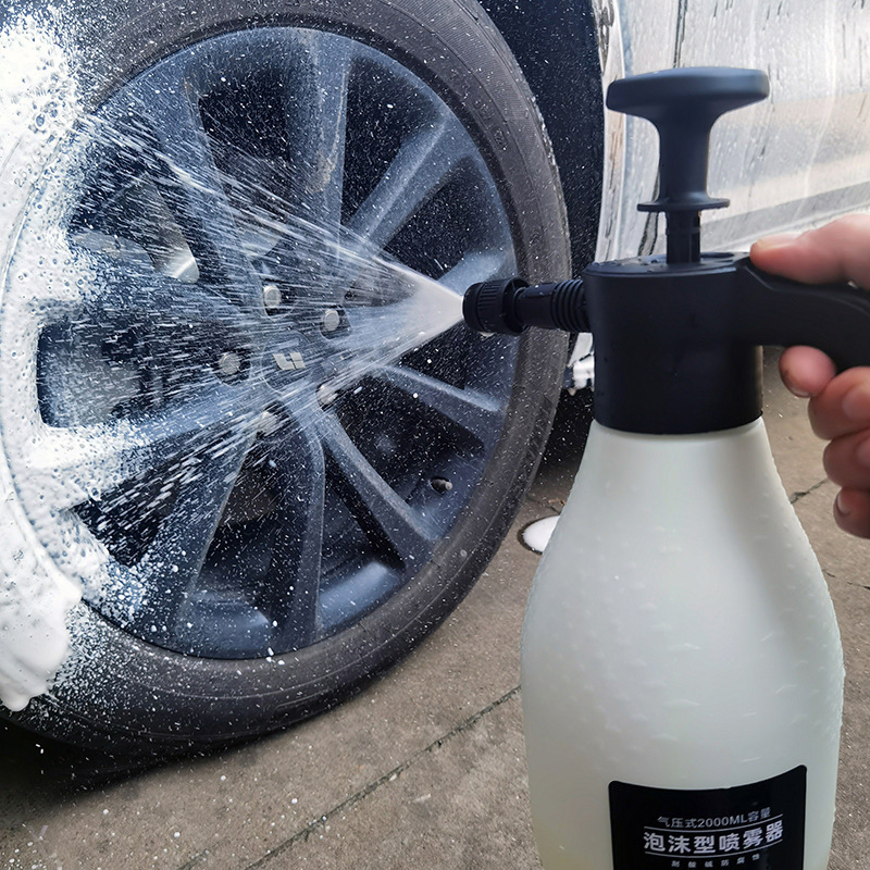 Foam Sprayer,Hand Pressure Snow Foam Sprayer Hand Pressurized Soap Sprayer Manual Foam Cannon Car Wash