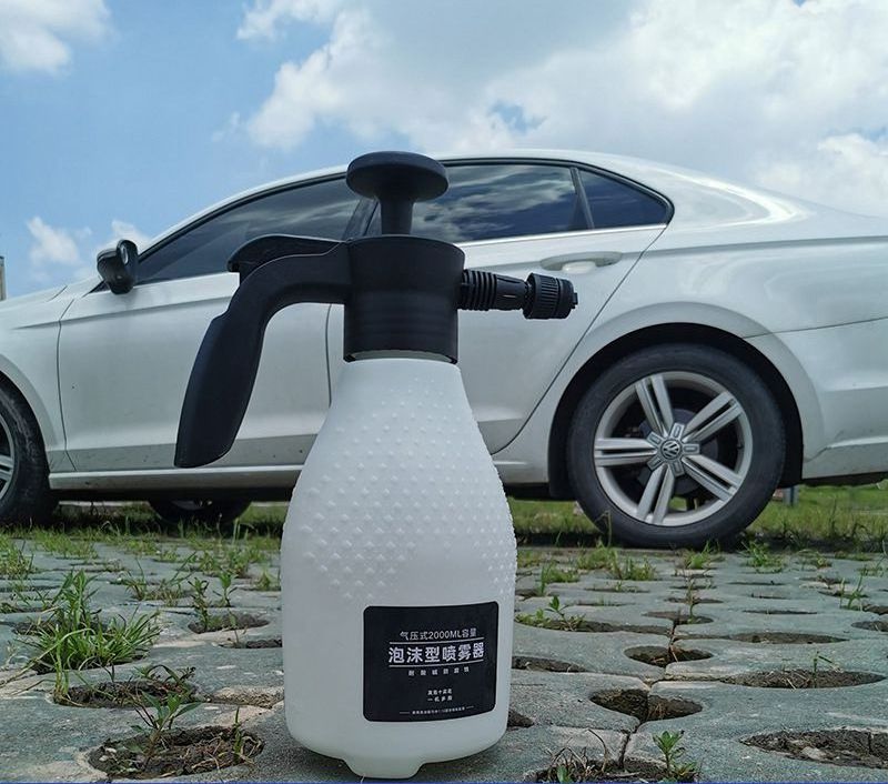 Foam Sprayer,Hand Pressure Snow Foam Sprayer Hand Pressurized Soap Sprayer Manual Foam Cannon Car Wash