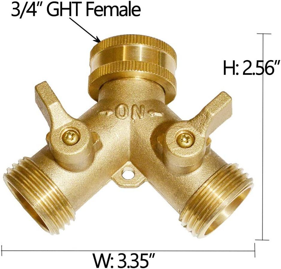 2 Way Y Valve 3/4