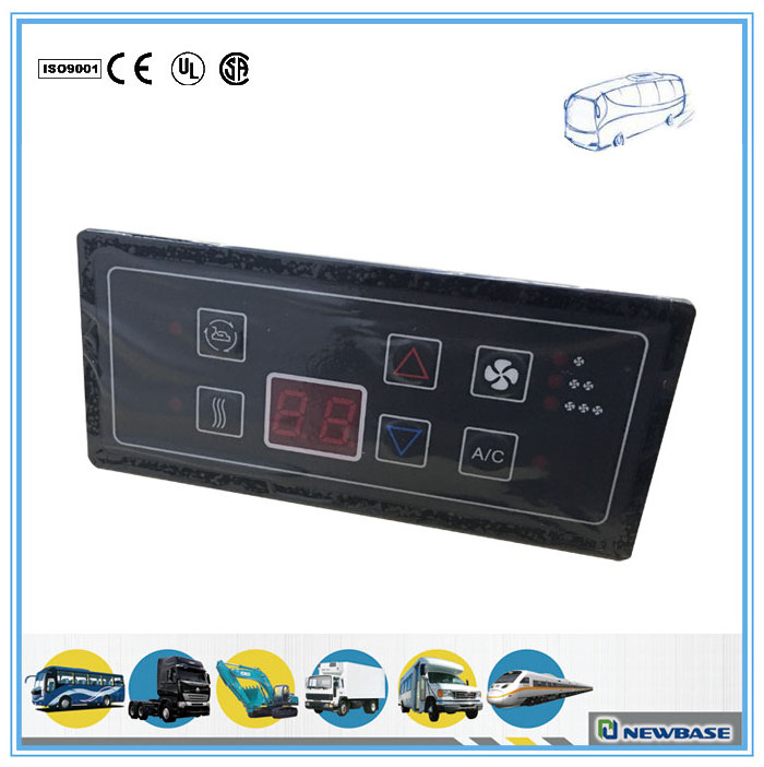 Vehicle Bus Truck Tractor Air Condition Switch Hvac Climate Controller Switch