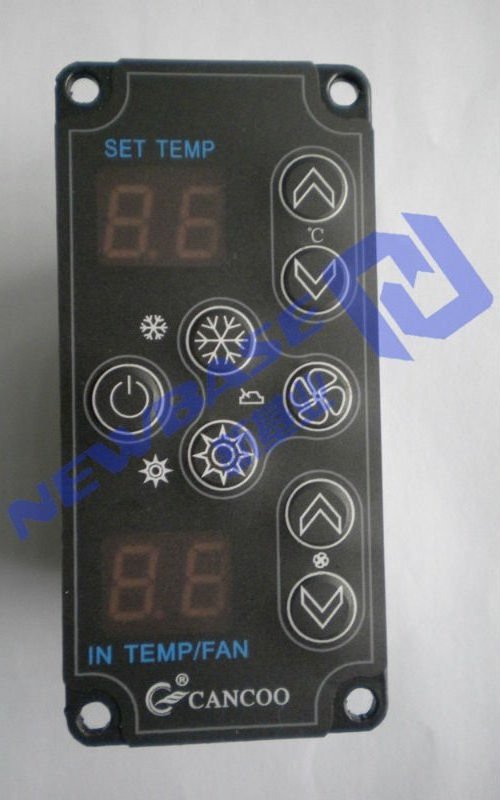 CG220208 automotive HVAC air condition control panel/bus air condition controller