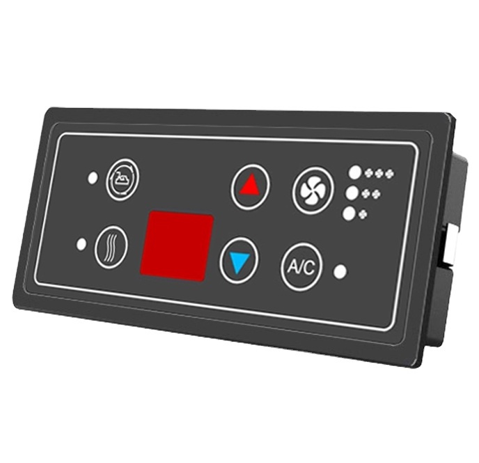 Vehicle Bus Truck Tractor Air Condition Switch Hvac Climate Controller Switch