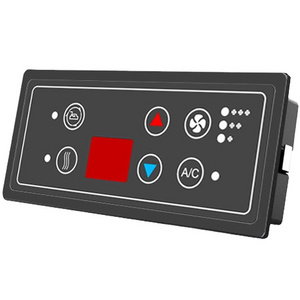 Vehicle Bus Truck Tractor Air Condition Switch Hvac Climate Controller Switch