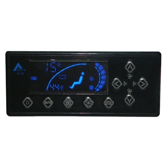 Manufacturer AC/Heat control plate OEM ODM CK200211 bus air conditioner controller(LCD display)