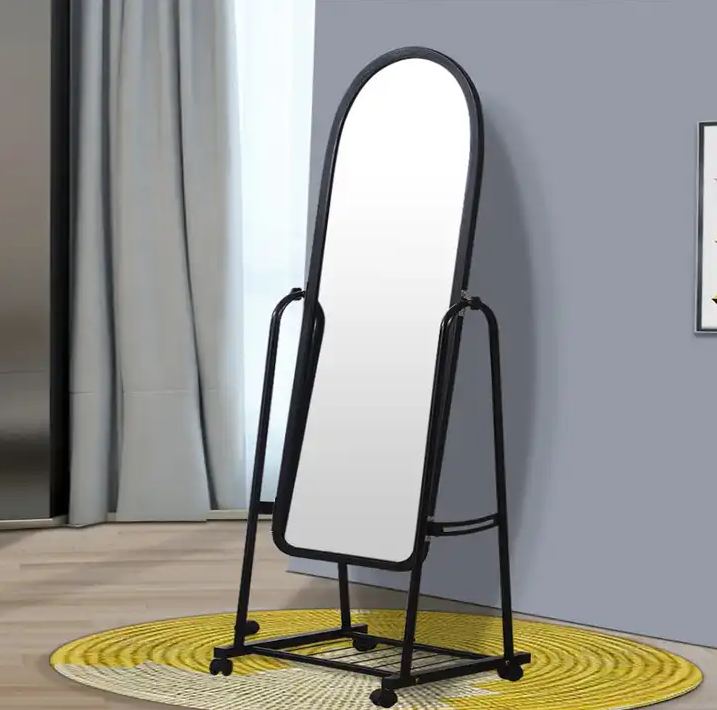 Customized European Bathroom Vanity Hallway Hair Salon Designs Full Length Arch Mirror