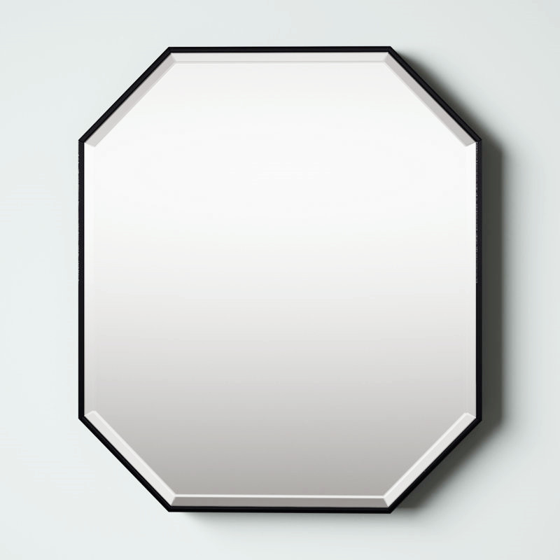 Elegant Hexagon Decorative Wall Mirrors Stick on Wall Mirror Wall Mounted Mirror