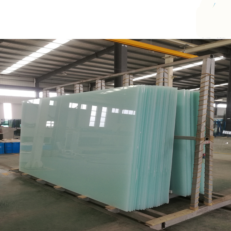 Factory Tempered laminated glass construction max size security ultra clear  laminated glass  for commercial building