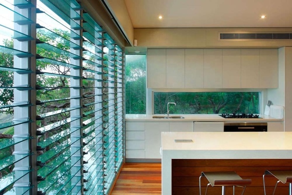 Glass Louver Jalousie Windows Frosted Glass