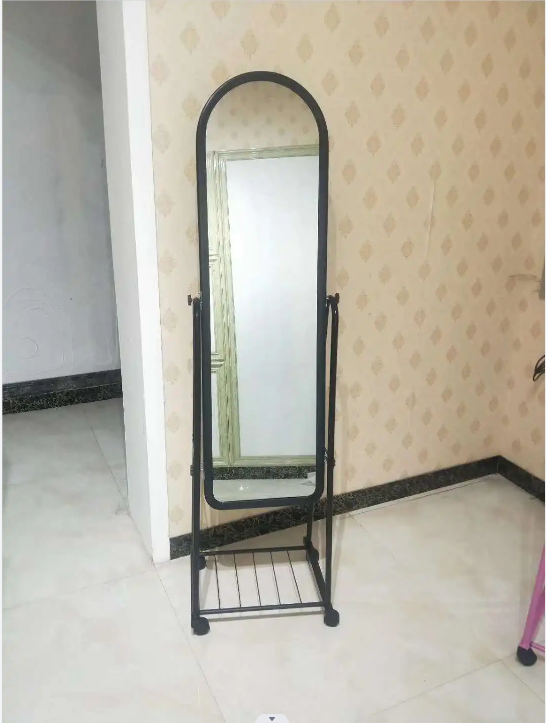 Customized European Bathroom Vanity Hallway Hair Salon Designs Full Length Arch Mirror