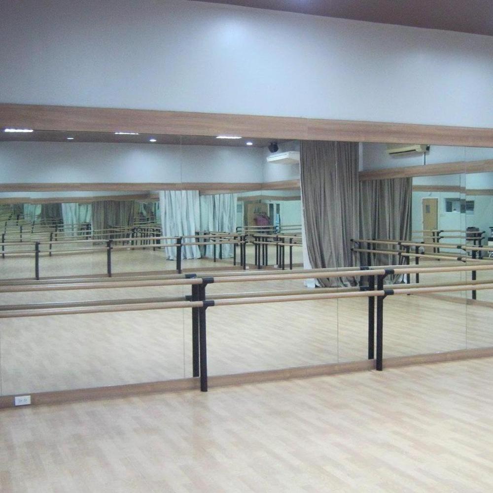 2023 Factory Price Modern Gym Wall Dance Studio Large Wall Mirror For Gym Custom Size Full Length Bedroom Dressing Mirror