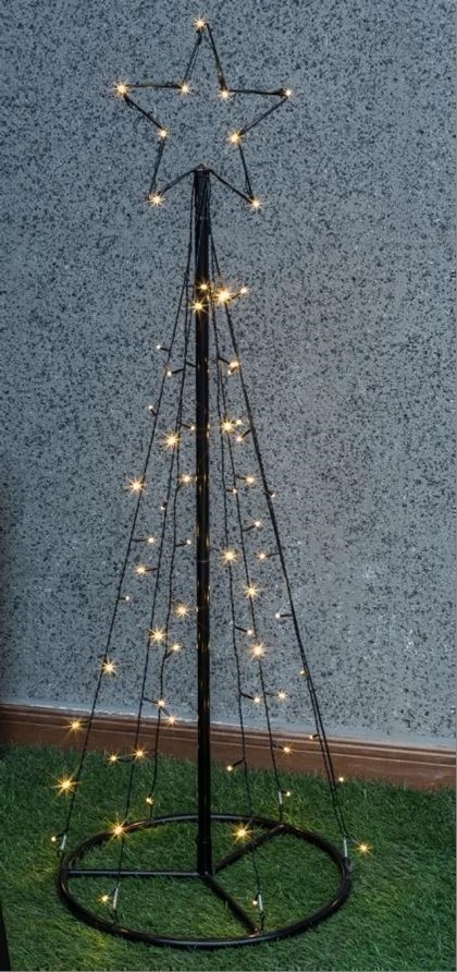 Newish Good quality and cheap Commercial Christmas decorations metal garden outdoor use Christmas tree lights