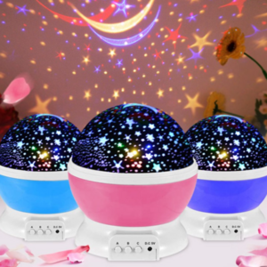 3D Popular Kid Room Decor RGB Ocean night Dream Moon Star Lamp Master Starry Sky Projector Led Lamparas Light