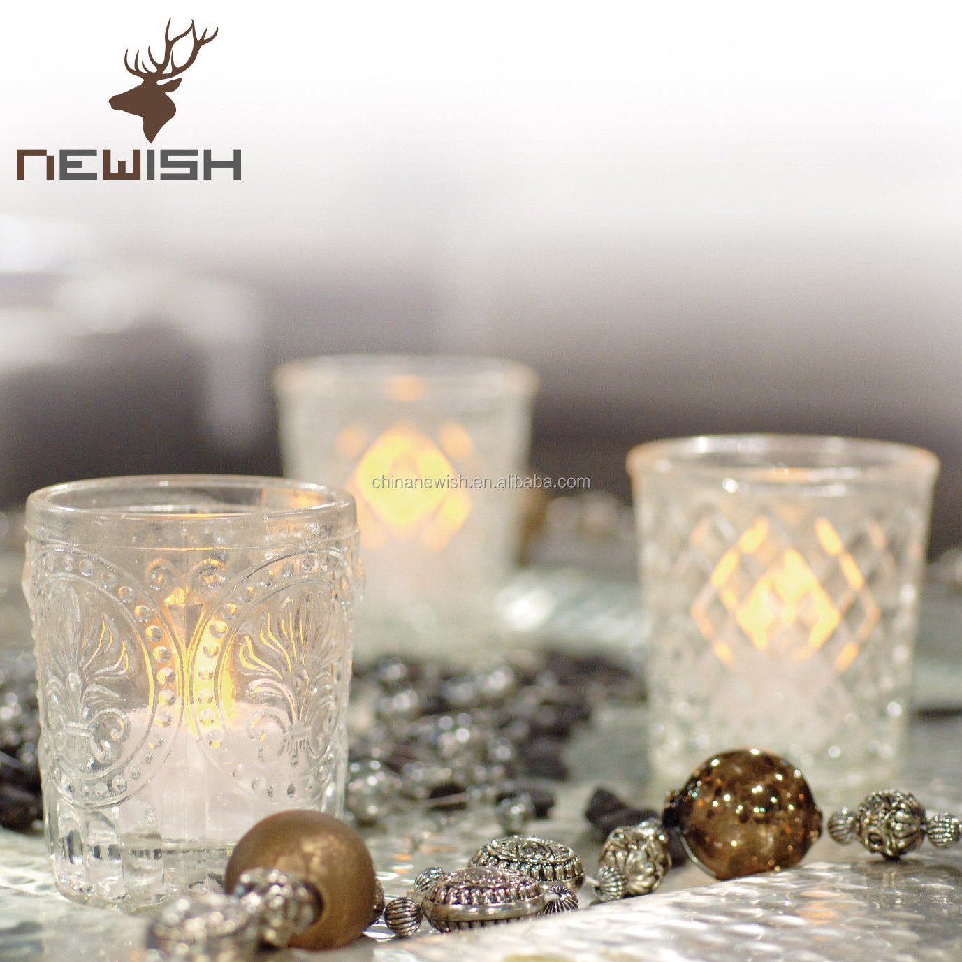 Newish Wholesale 3D Christmas House Bulk Battery Operated Electric Flameless Plastic Tealight Lantern Led Mini Candles Tea Light