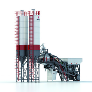 China Manufacture New Wet Mix Concrete Batching Plant HZS60F