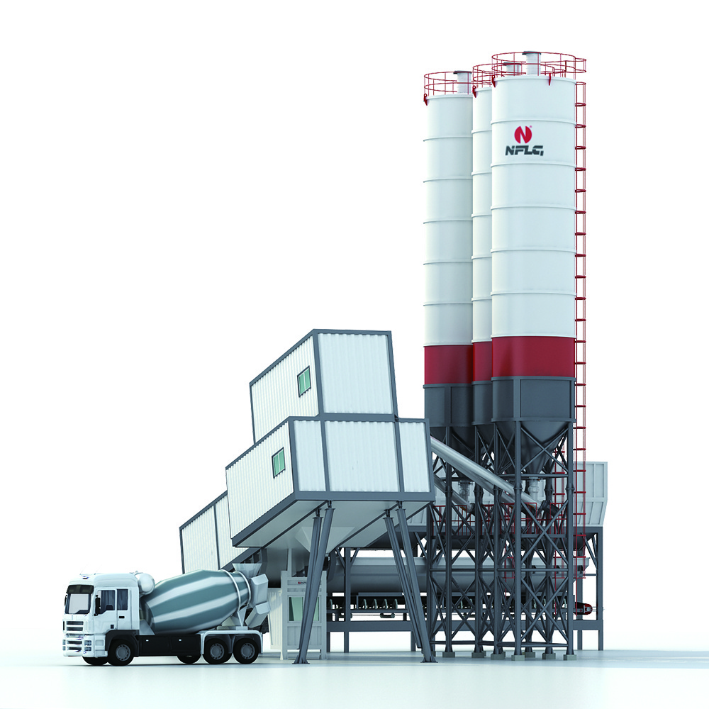 Factory Price YHZS150 Mixer Plant Ready-Mixed Harga Elba Mini Mix Small Concrete Batching Plant For Sale