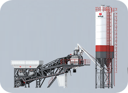 Automation Description Advantages 180M3/H Concrete Batching Plant Environmental