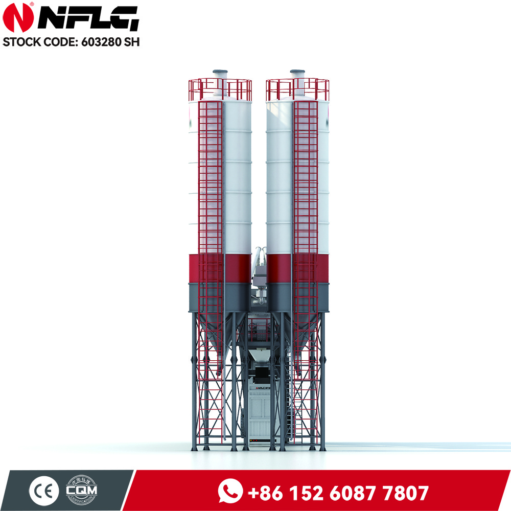 China Manufacture New Wet Mix Concrete Batching Plant HZS60F