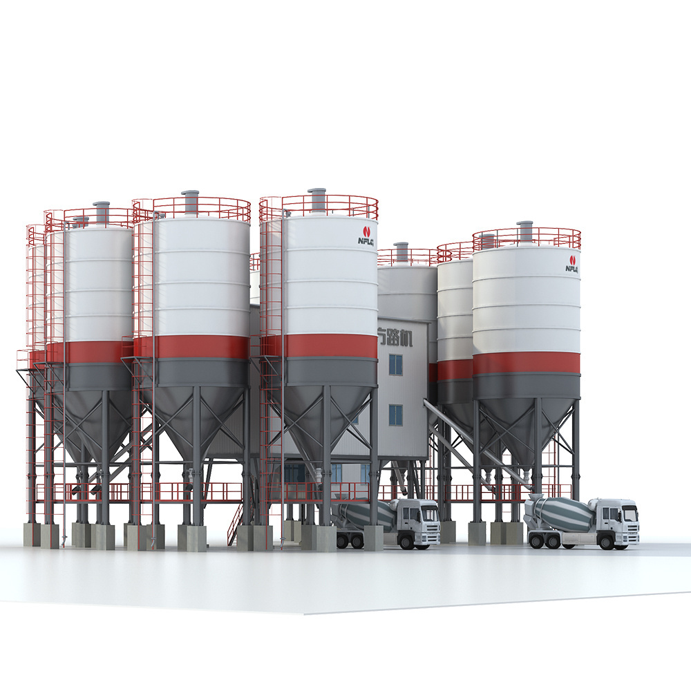 Automation Description Advantages 180M3/H Concrete Batching Plant Environmental