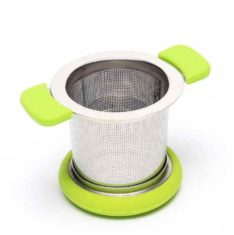 Stainless Steel Tea Infuser Basket Sitting in Mugs,Tea Infusers for Loose Tea, Fine Mesh Tea Long-Handled Tea Strainers Filters