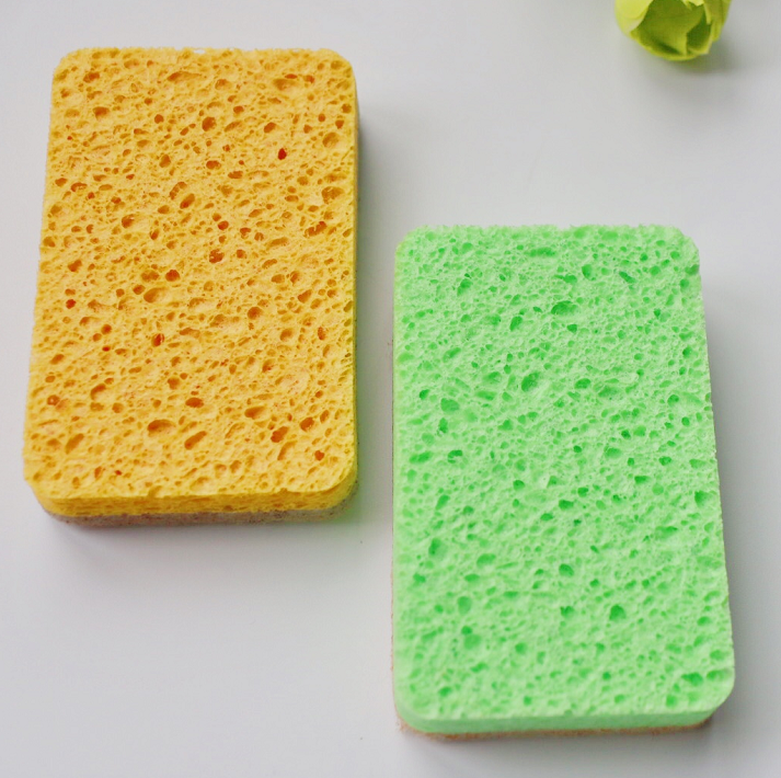 Sisal Fiber Cellulose Sponge Scrub Sponges for Kitchen Esponjas Para Lavar Platos Dish Sponge Scrubber