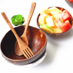 Natural coconut Shell bowl Decoration  Ice Cream Fruit Salad bowl