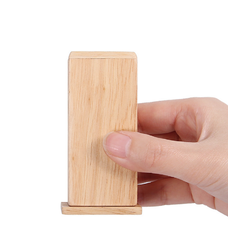 Toothpick Holders Bamboo Toothpick Dispenser Box Container Wooden Reusable Toothpicks Holder for Unique Home Design Decoration