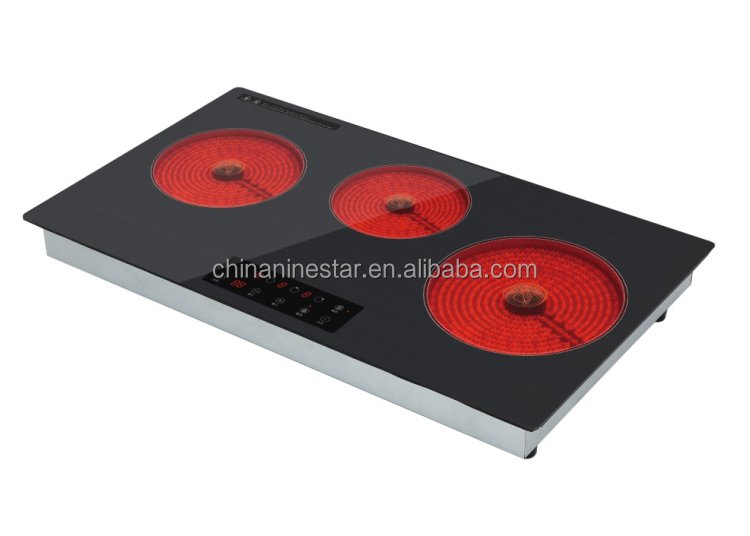 Combination Induction Cooker & Infrared Stove 2000W Electric Ceramic Hob