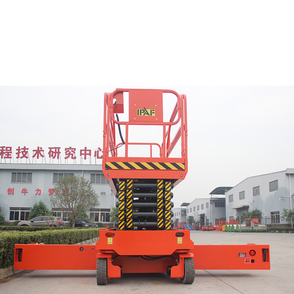 NIULI Battery powered 220V mobile electric self-propelled hydraulic scissor lift platform table