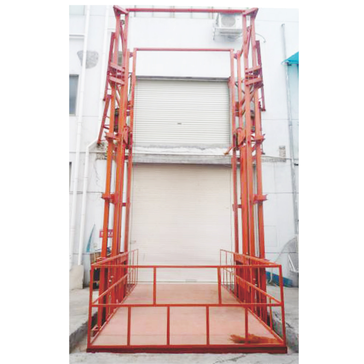 NIULI Wall mounted Cargo Freight Elevator 1000kg 2000kg 3meter 4m 5m 6m 8m 9m 12m industrial warehouse cargo lift price