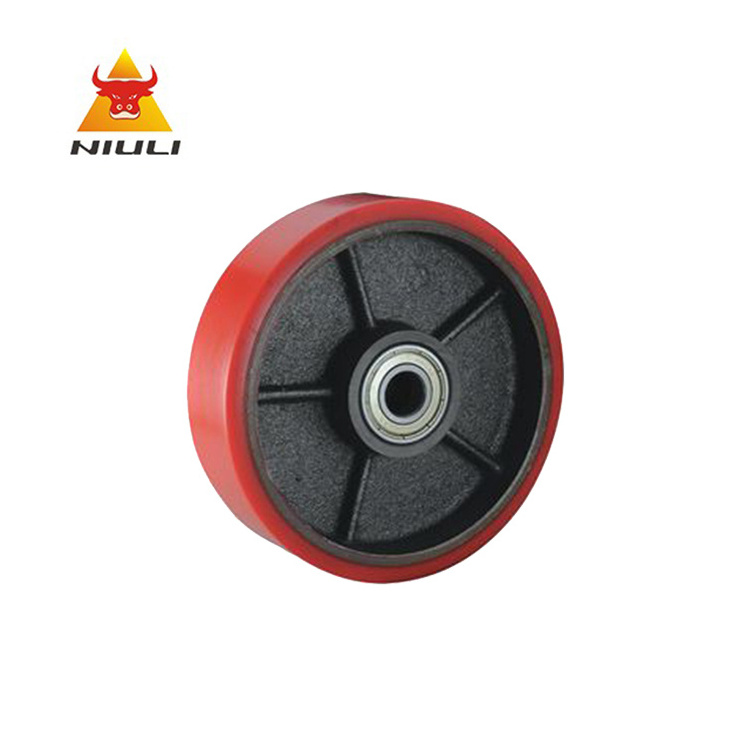 Heavy duty wheels for pallet truck