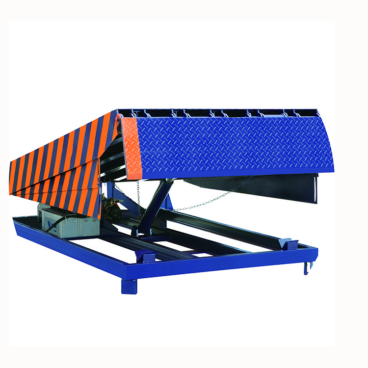 NIULI  Ajustable Lifting Platform 10000KG 10Ton capacity Warehouse Fixed hydraulic dock leveler Truck