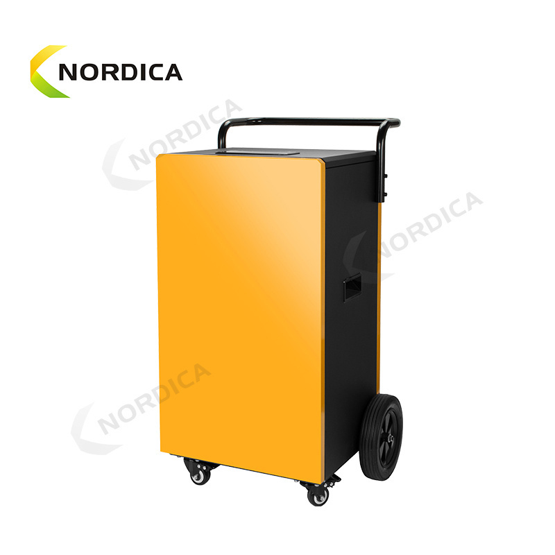 New model 2023 Air Dryer Portable R290 Industrial Dehumidifier 90 L for Commercial used with Handle