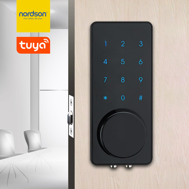 Touch Screen Keypad Dead Bolt Mortise Electric Keyless Ttlock Gate Digital Wifi Smart Tuya App Door Lock