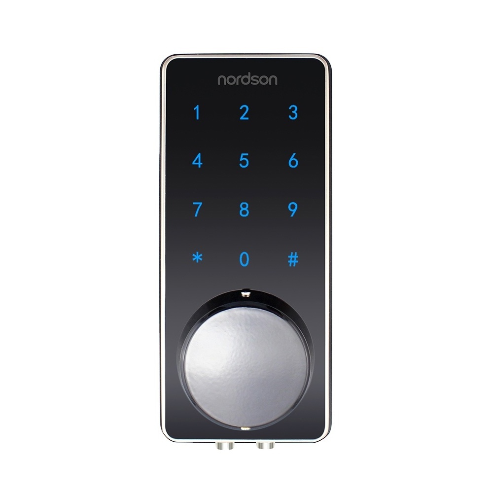 Tuya App Digital Touch screen Deadbolt Smart Electronic Door Lock with Keypad and card