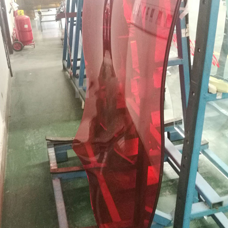 CE SGCC Certificate 25mm curved insulating glass price manufacturer