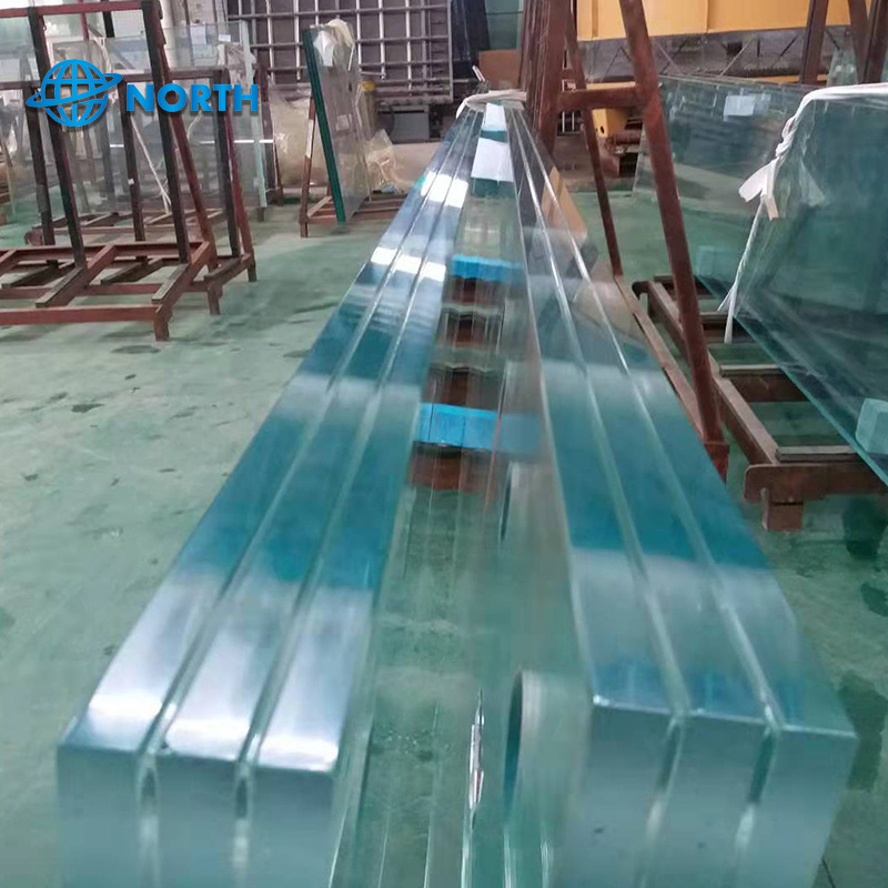 Laminated tempered glass parapet railings 4 pieces prices in kuwait