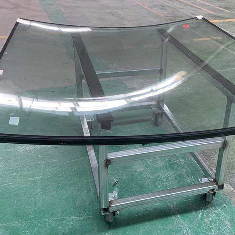 CE SGCC Certificate 25mm curved insulating glass price manufacturer