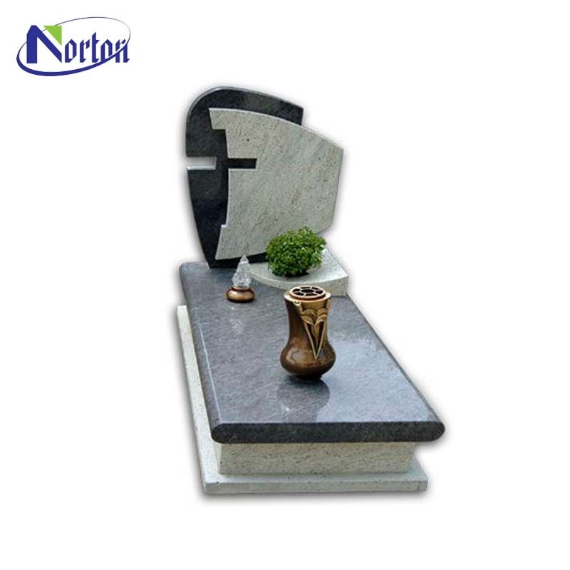 Tombstone Cross Gravestone for Sale Design Factory Polished Granite Monument Marble Custom Simple Chinese Outdoor European