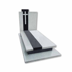 Tombstone Cross Gravestone for Sale Design Factory Polished Granite Monument Marble Custom Simple Chinese Outdoor European