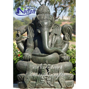 Marble Ganesh Murti Hindu Gods Large Size Ganesha Indian Ganesh Bali Style Stone Statues Sculpture