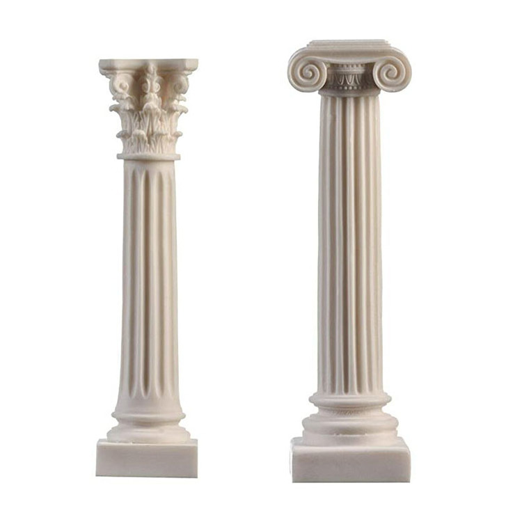 Decorative Antique Stone pedestal Roman Column Marble Garden Gate wedding pillars Prices For Sale wedding dome roman pillar