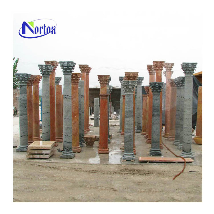 Classical factory direct price high quality house wedding pillar stone roman column for decoration