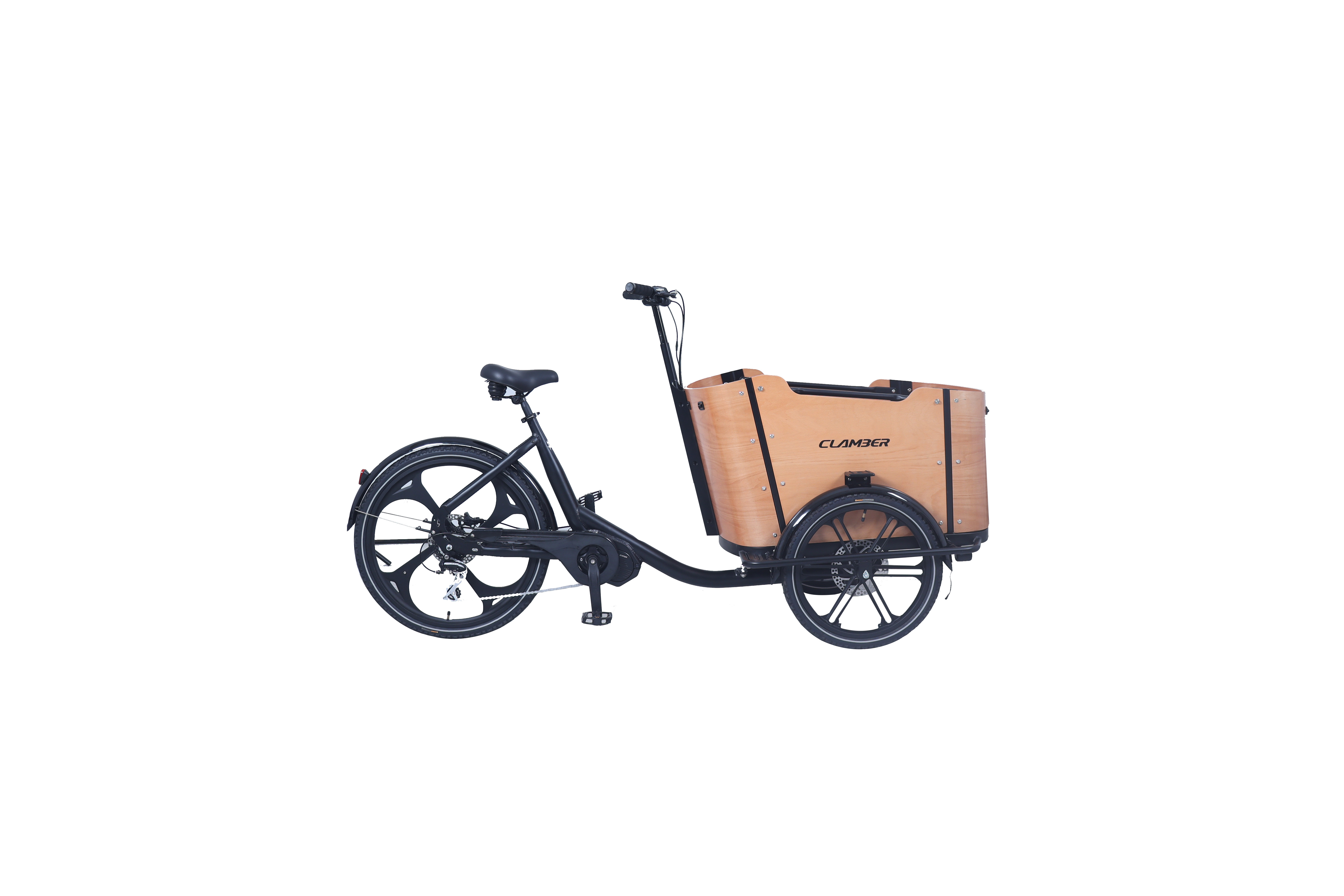 e electric cargo bike bicycle dutch europe stock EU warehouse 3 wheel family tricycle front box trike frame