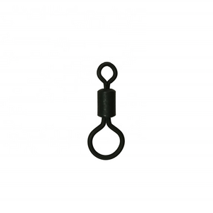 Carp fishing big eye rolling swivels matt black carp tackle accessories quick change swivels snap hooks link swivels