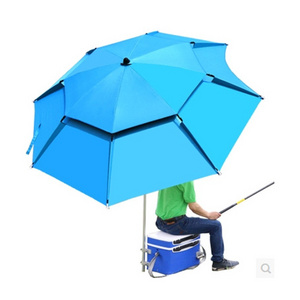 Wholesale Price Outdoor Camping Fishing Foldable Waterproof Rotatable Beach Umbrella