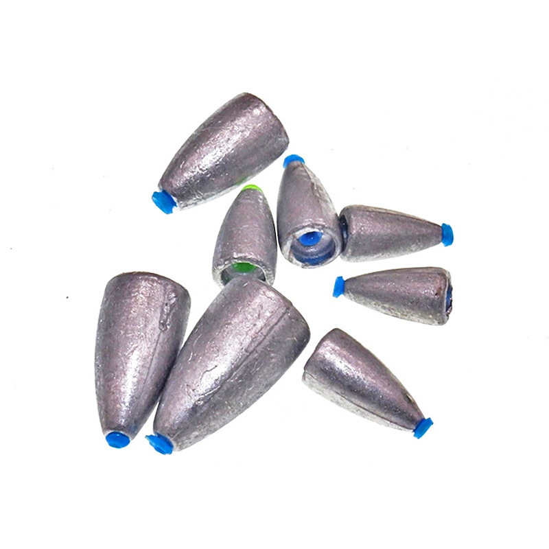 Outdoor Fishing Lead Bullet Fishing Sinkers Flipping Weight For Freshwater Saltwater Fishing