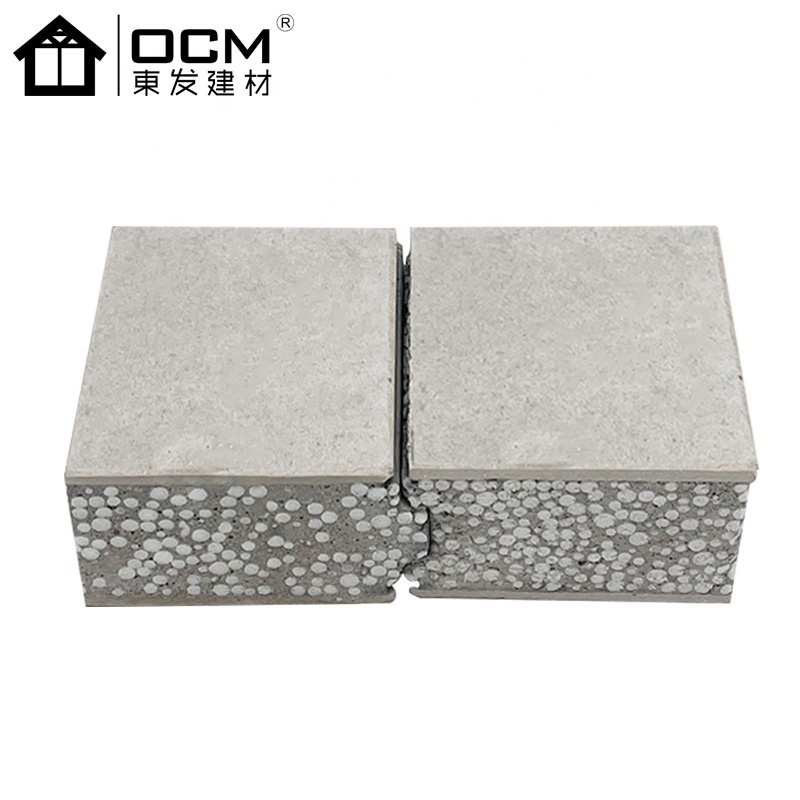 Fire Resistant Roof sip panels exterior wall panels EPS Fiber Cement Board Sandwich Panel